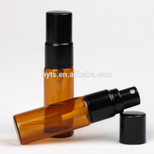 2ml 5ml 10ml échantillon d&#39;ambre Matériau de verre et huile essentielle Utiliser un flacon en verre transparent